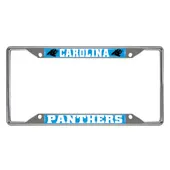 Fan Mats Carolina Panthers Metal License Plate Frame