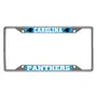 Fan Mats Carolina Panthers Metal License Plate Frame