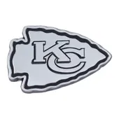 Fan Mats Kansas City Chiefs 3D Chromed Metal Emblem