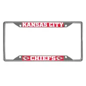 Fan Mats Kansas City Chiefs Metal License Plate Frame