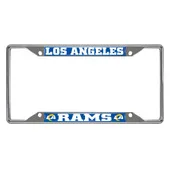 Fan Mats Los Angeles Rams Metal License Plate Frame