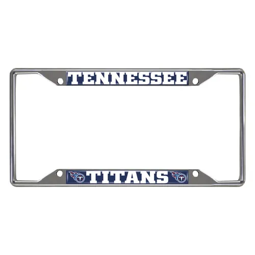 Fan Mats Tennessee Titans Metal License Plate Frame