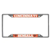 Fan Mats Cincinnati Bengals Metal License Plate Frame