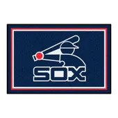 Fan Mats Chicago White Sox 4Ft. X 6Ft. Plush Area Rug