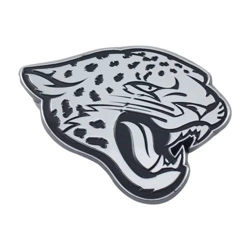 Fan Mats Jacksonville Jaguars 3D Chromed Metal Emblem