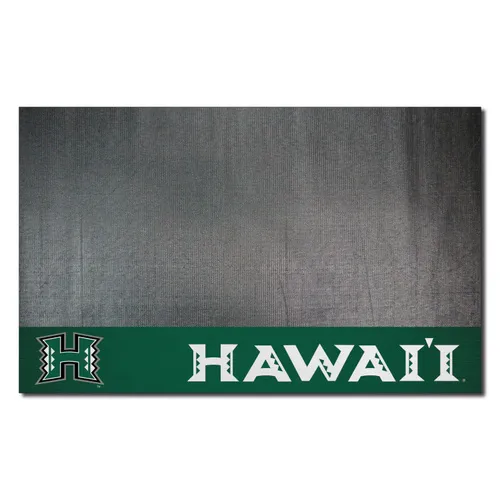 Fan Mats Hawaii Rainbows Vinyl Grill Mat - 26In. X 42In.