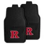 Fan Mats Rutgers Scarlet Knights Heavy Duty Car Mat Set - 2 Pieces