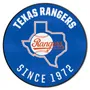 Fan Mats Texas Rangers Roundel Rug - 27In. Diameter