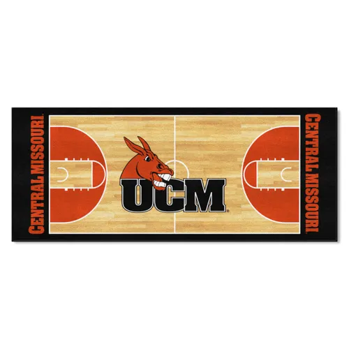 Fan Mats Central Missouri Mules Court Runner Rug - 30In. X 72In.