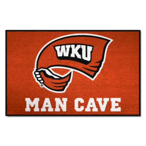 Fan Mats Western Kentucky Hilltoppers Man Cave Starter Accent Rug - 19In. X 30In.