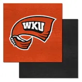 Fan Mats Western Kentucky Hilltoppers Team Carpet Tiles - 45 Sq Ft.