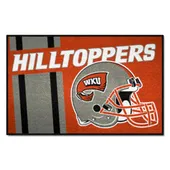 Fan Mats Western Kentucky Hilltoppers Starter Accent Rug - 19In. X 30In. Uniform Design