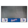 Fan Mats Texas Rangers Vinyl Grill Mat - 26In. X 42In.