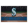 Fan Mats Seattle Mariners Rubber Door Mat - 18In. X 30In.