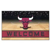 Fan Mats Chicago Bulls Rubber Door Mat - 18In. X 30In.