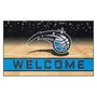 Fan Mats Orlando Magic Rubber Door Mat - 18In. X 30In.