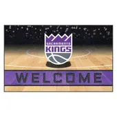 Fan Mats Sacramento Kings Rubber Door Mat - 18In. X 30In.