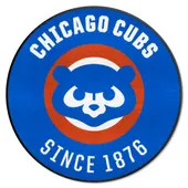 Fan Mats Chicago Cubs Roundel Rug - 27In. Diameter