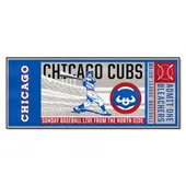 Fan Mats Chicago Cubs Ticket Runner Rug - 30In. X 72In.