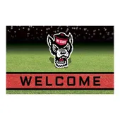 Fan Mats Nc State Wolfpack Rubber Door Mat - 18In. X 30In.