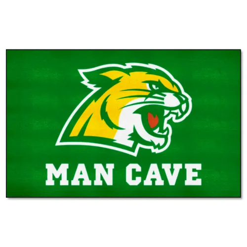 Fan Mats Northern Michigan Wildcats Man Cave Ultimat Rug - 5Ft. X 8Ft.