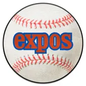 Fan Mats Montreal Expos Baseball Rug - 27In. Diameter