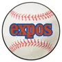 Fan Mats Montreal Expos Baseball Rug - 27In. Diameter