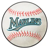 Fan Mats Florida Marlins Baseball Rug - 27In. Diameter