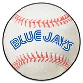 Fan Mats Toronto Blue Jays Baseball Rug - 27In. Diameter