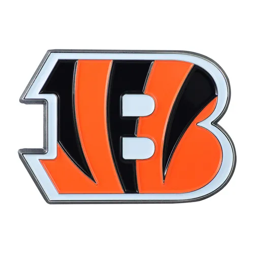 Fan Mats Cincinnati Bengals 3D Color Metal Emblem