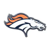 Fan Mats Denver Broncos 3D Color Metal Emblem