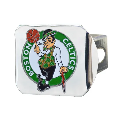 Fan Mats Boston Celtics Hitch Cover - 3D Color Emblem