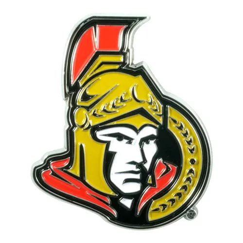 Fan Mats Ottawa Senators 3D Color Metal Emblem