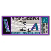 Fan Mats Arizona Diamondbacks Ticket Runner Rug - 30In. X 72In.