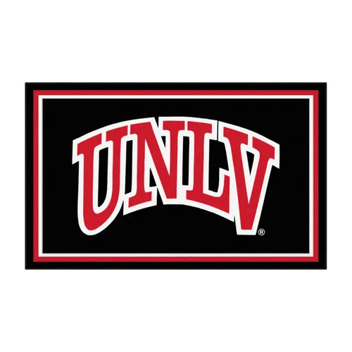 Fan Mats Unlv Rebels 4Ft. X 6Ft. Plush Area Rug