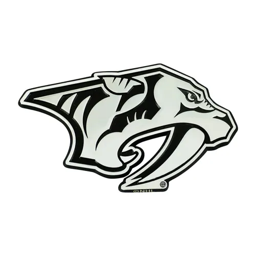 Fan Mats Nashville Predators 3D Chromed Metal Emblem