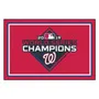 Fan Mats Washington Nationals 5Ft. X 8 Ft. Plush Area Rug