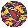 Fan Mats Arizona Cardinals Roundel Rug - 27In. Diameter Xfit Design