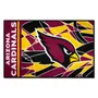 Fan Mats Arizona Cardinals Rubber Scraper Door Mat Xfit Design