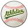 Fan Mats Oakland Athletics Baseball Rug - 27In. Diameter