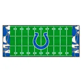 Fan Mats Indianapolis Colts Football Field Runner Mat - 30In. X 72In. Xfit Design