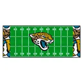 Fan Mats Jacksonville Jaguars Football Field Runner Mat - 30In. X 72In. Xfit Design