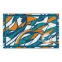 Fan Mats Miami Dolphins 4Ft. X 6Ft. Plush Area Rug Xfit Design