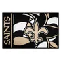 Fan Mats New Orleans Saints Rubber Scraper Door Mat Xfit Design