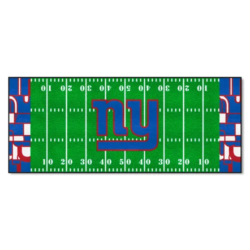 Fan Mats New York Giants Football Field Runner Mat - 30In. X 72In. Xfit Design