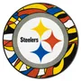 Fan Mats Pittsburgh Steelers Roundel Rug - 27In. Diameter Xfit Design