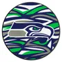 Fan Mats Seattle Seahawks Roundel Rug - 27In. Diameter Xfit Design