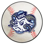 Fan Mats North Carolina Tar Heels Baseball Rug - 27In. Diameter