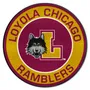 Fan Mats Loyola Chicago Ramblers Roundel Rug - 27In. Diameter