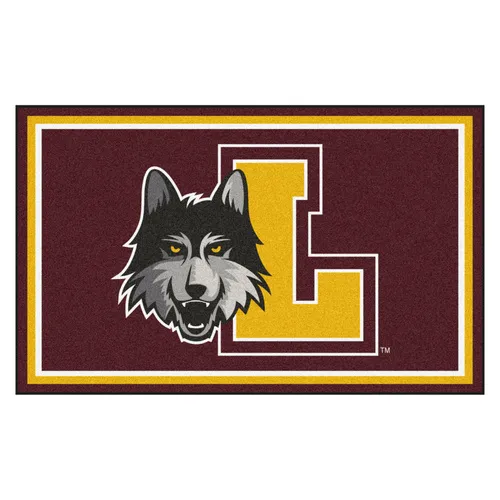 Fan Mats Loyola Chicago Ramblers 4Ft. X 6Ft. Plush Area Rug